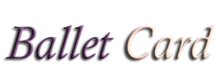Ballets Card